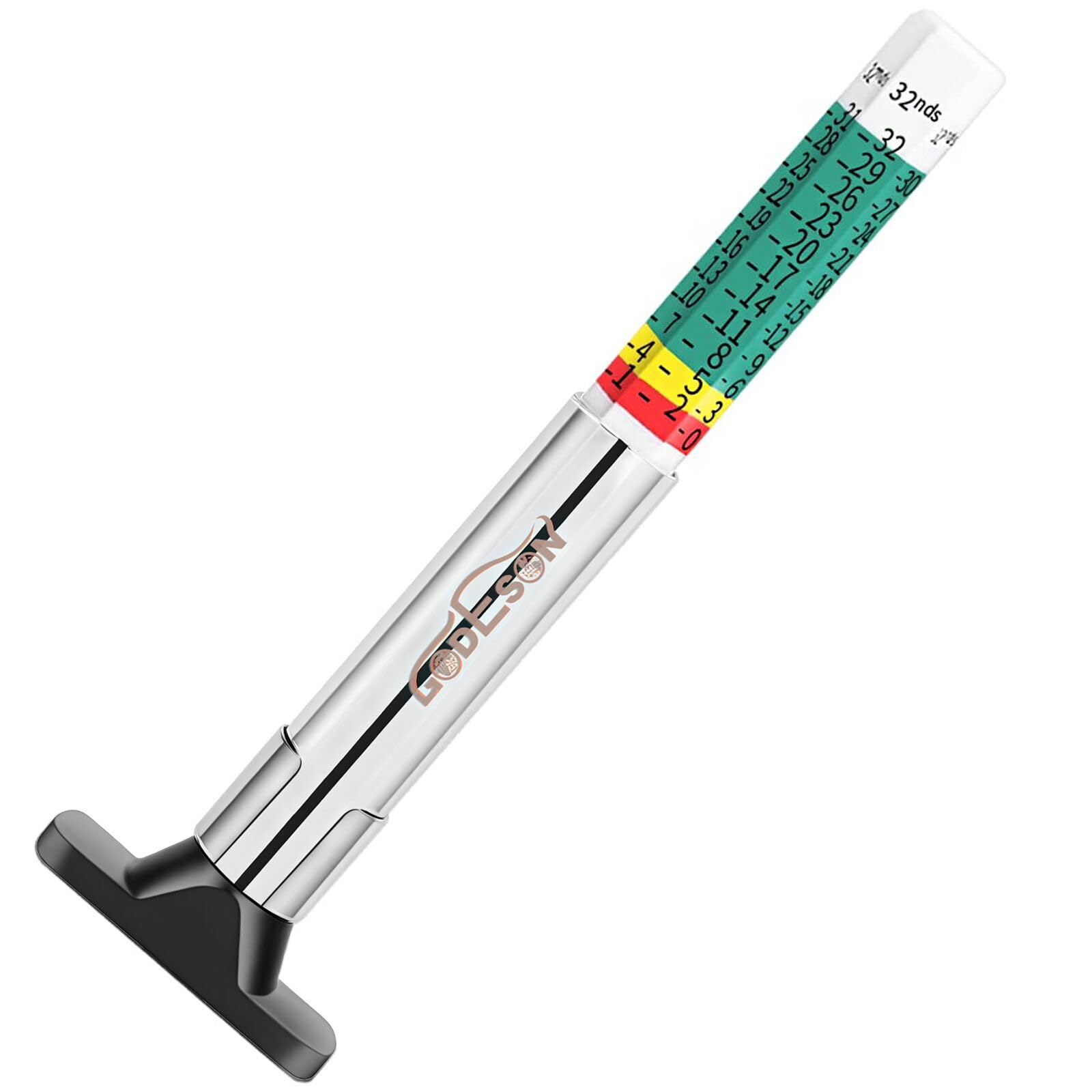 Amazon.com: GODESON 88702 Smart Color Coded Tire Tread Depth Gauge